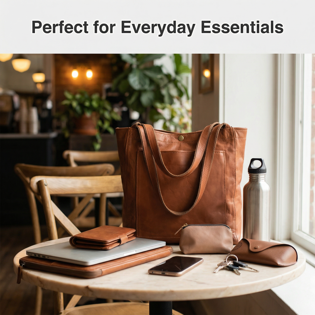 Lorena’s Modern Chic | Stylish Leather Bag