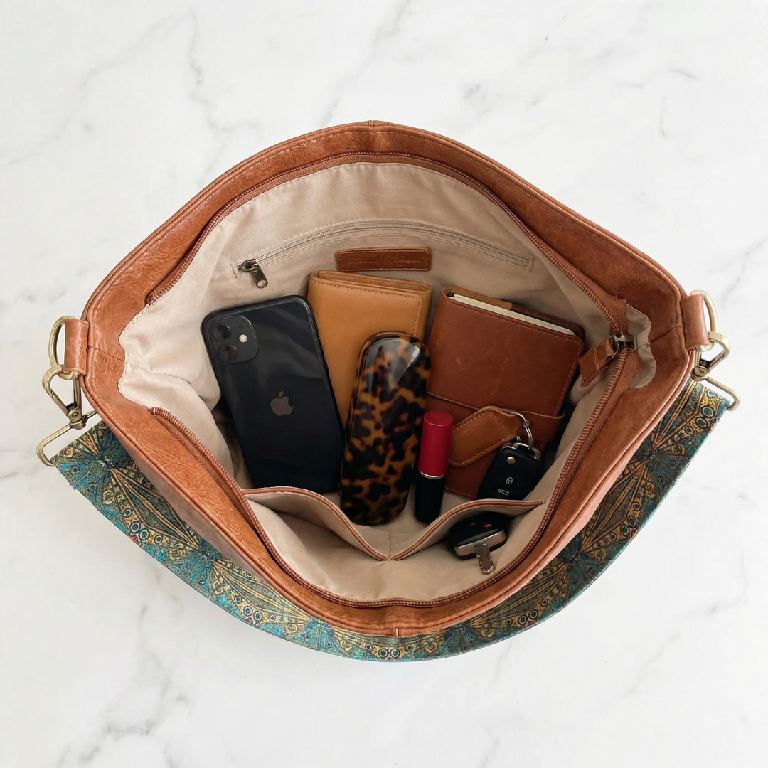 Chelsey’s Vintage Charm | Leather Shoulder Bag