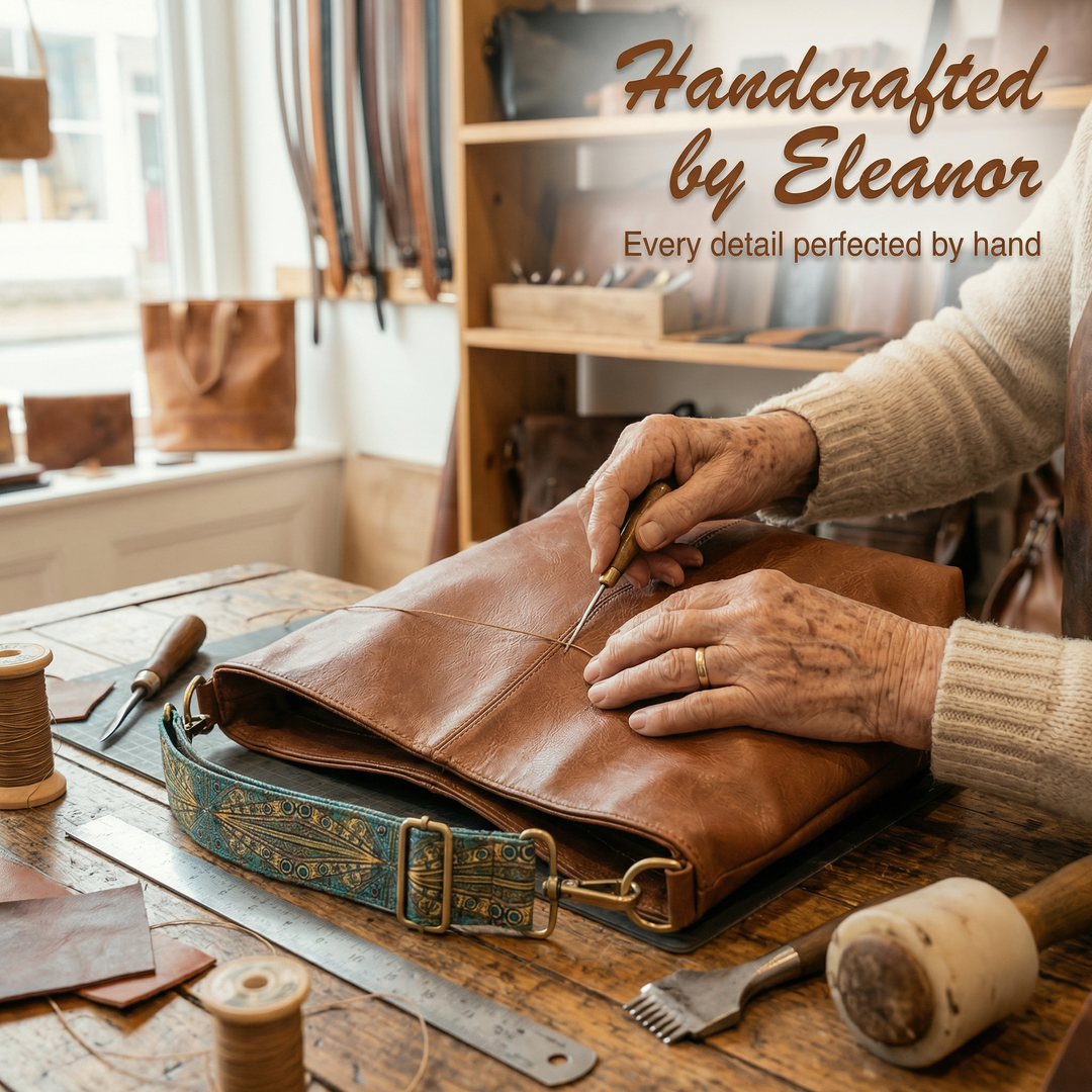 Chelsey’s Vintage Charm | Leather Shoulder Bag