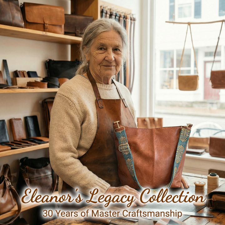 Chelsey’s Vintage Charm | Leather Shoulder Bag