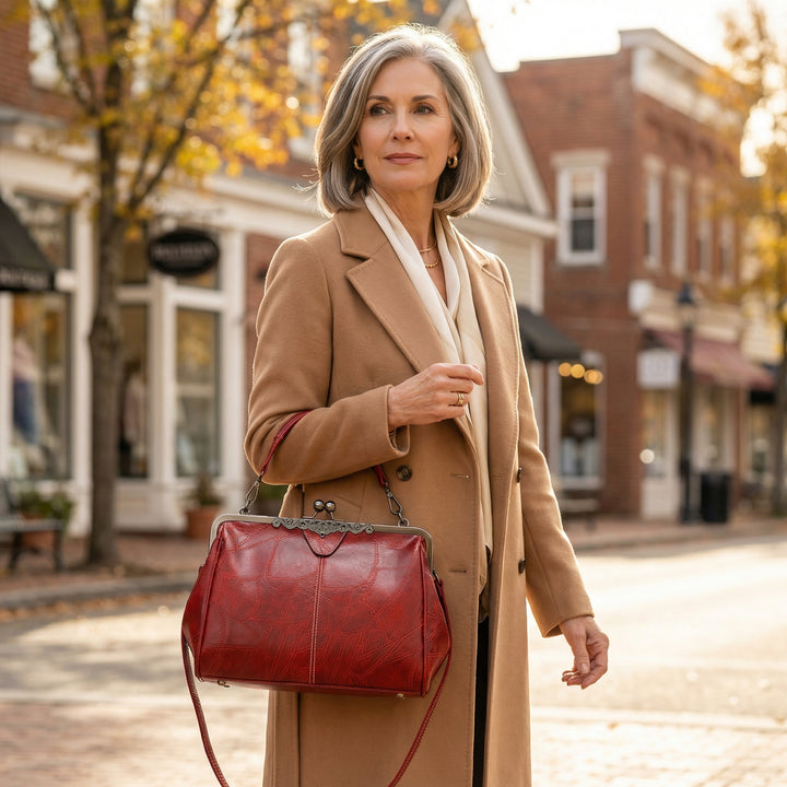 Vintage Kiss-Lock Handbag