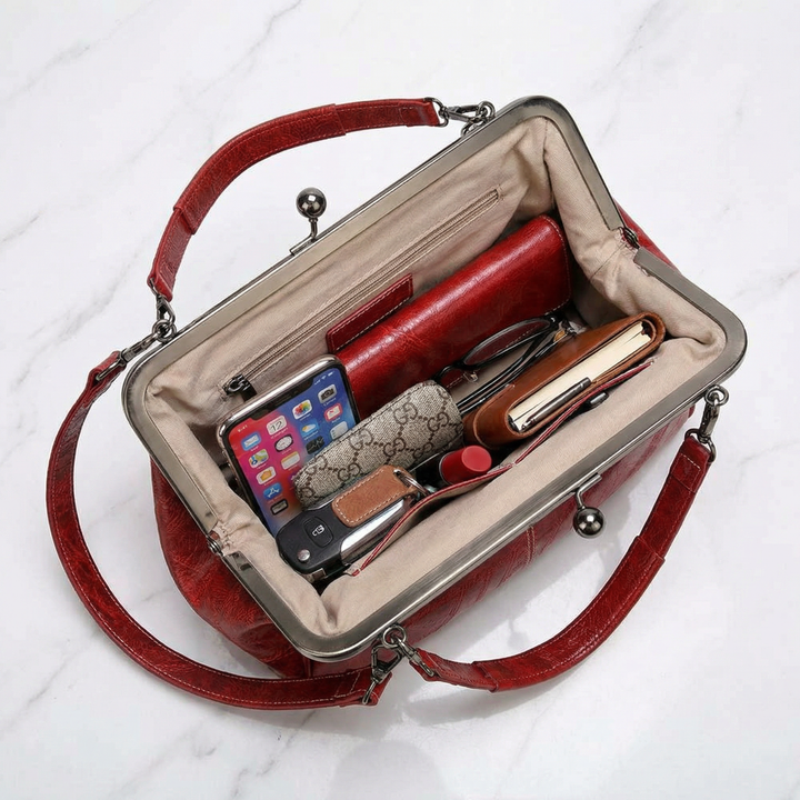 Vintage Kiss-Lock Handbag