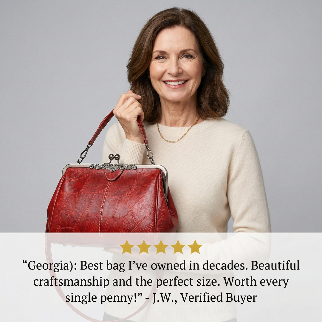 Vintage Kiss-Lock Handbag